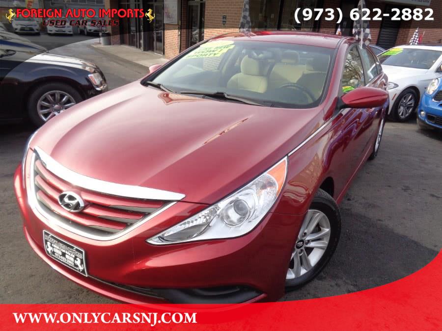 2014 Hyundai Sonata 4dr Sdn 2.4L Auto GLS, available for sale in Irvington, New Jersey | Foreign Auto Imports. Irvington, New Jersey