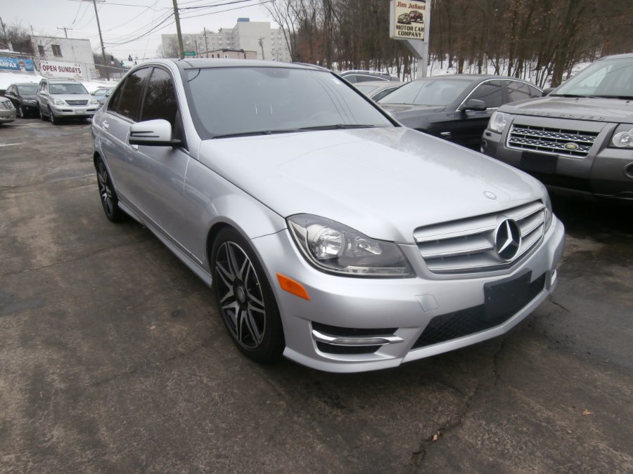 2013 Mercedes-Benz C-Class 4dr Sdn C300 Sport 4MATIC, available for sale in Waterbury, Connecticut | Jim Juliani Motors. Waterbury, Connecticut