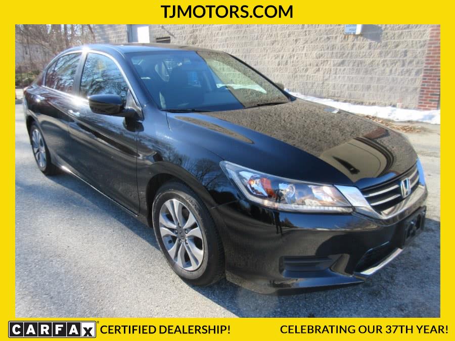 2015 Honda Accord Sedan 4dr I4  LX, available for sale in New London, Connecticut | TJ Motors. New London, Connecticut