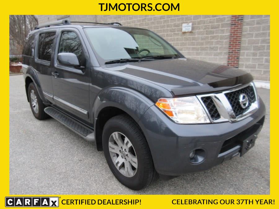 2012 Nissan Pathfinder 4WD 4dr V6 Silver, available for sale in New London, Connecticut | TJ Motors. New London, Connecticut