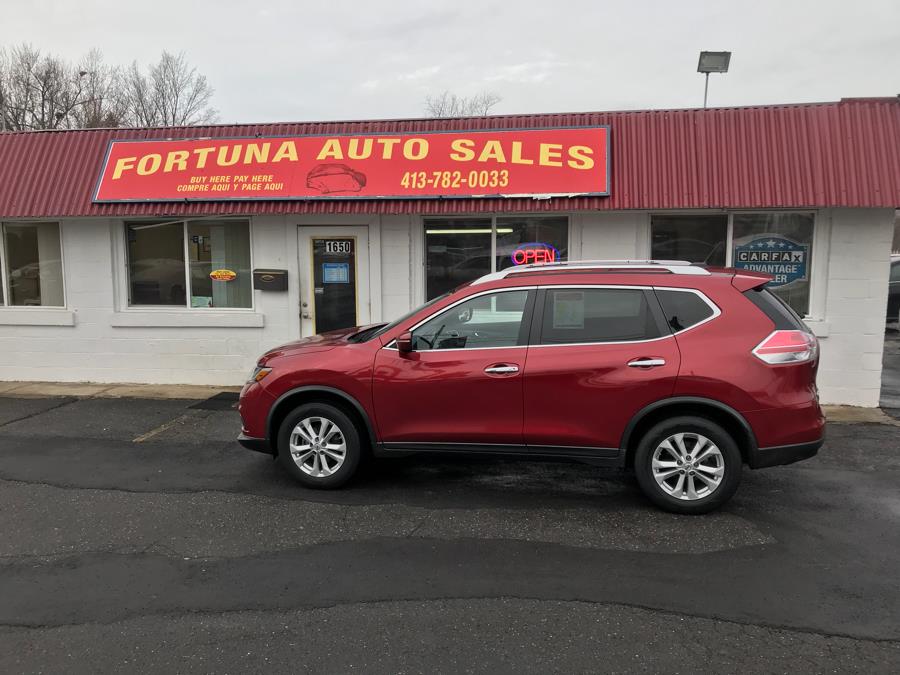 2015 Nissan Rogue AWD 4dr SV, available for sale in Springfield, Massachusetts | Fortuna Auto Sales Inc.. Springfield, Massachusetts