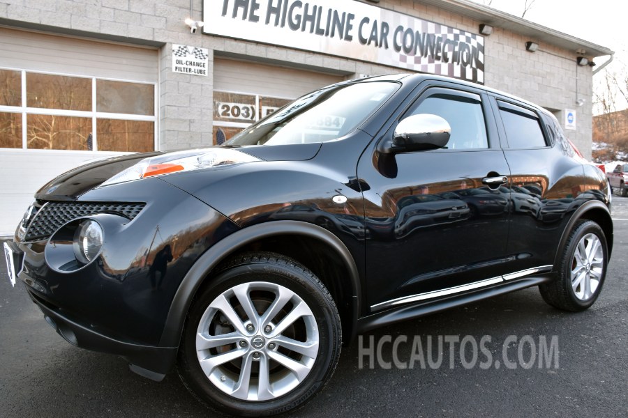 2011 Nissan JUKE 5dr Wgn I4 CVT SL AWD, available for sale in Waterbury, Connecticut | Highline Car Connection. Waterbury, Connecticut