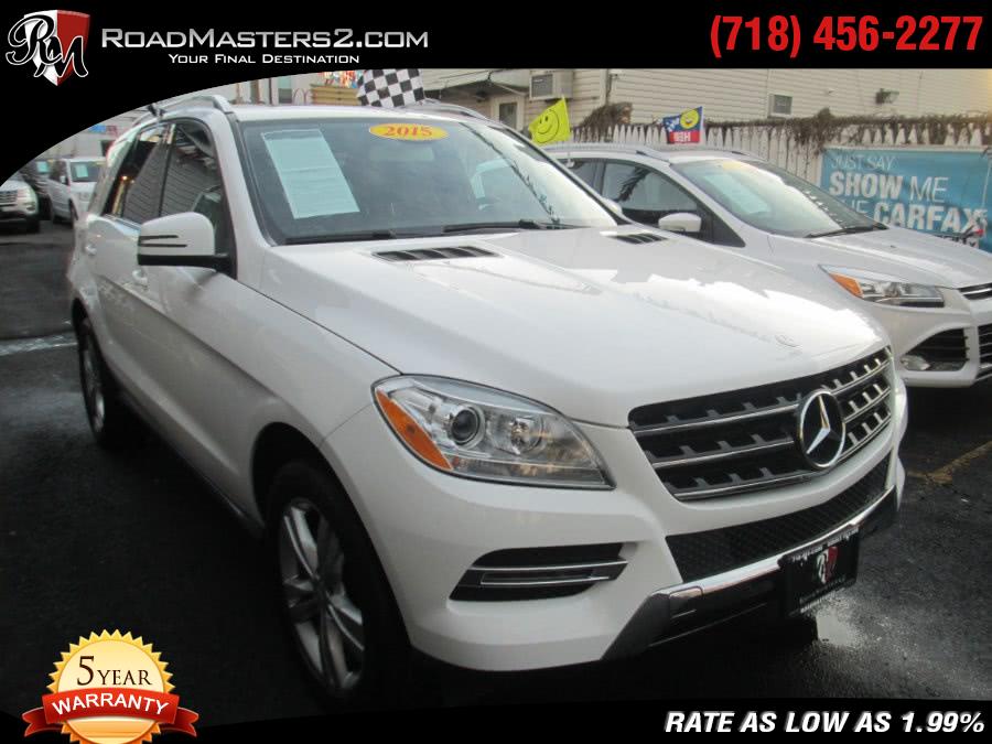 2015 Mercedes-Benz M-Class 4MATIC 4dr ML350 NAVI, available for sale in Middle Village, New York | Road Masters II INC. Middle Village, New York