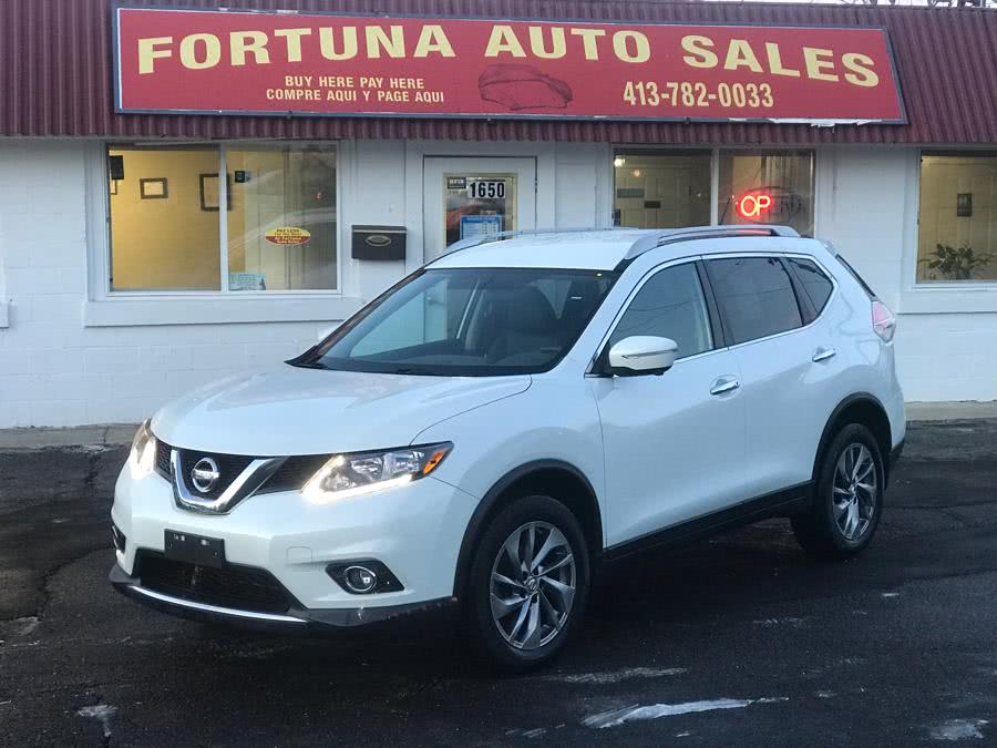2015 Nissan Rogue 4 door awd sL, available for sale in Springfield, Massachusetts | Fortuna Auto Sales Inc.. Springfield, Massachusetts