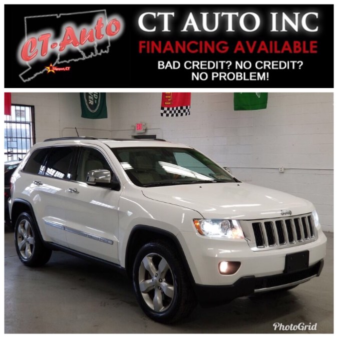 2013 Jeep Grand Cherokee 4WD 4dr Overland, available for sale in Bridgeport, Connecticut | CT Auto. Bridgeport, Connecticut