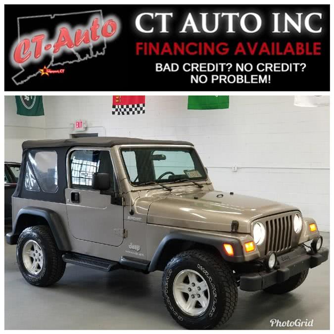 2004 Jeep Wrangler SPORT, available for sale in Bridgeport, Connecticut | CT Auto. Bridgeport, Connecticut