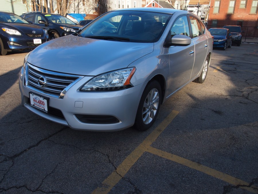 2013 Nissan Sentra 4dr Sdn I4 CVT SR, available for sale in Worcester, Massachusetts | Hilario's Auto Sales Inc.. Worcester, Massachusetts