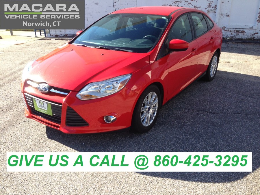 2012 Ford Focus 4dr Sdn SE, available for sale in Norwich, Connecticut | MACARA Vehicle Services, Inc. Norwich, Connecticut