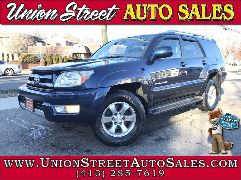 2004 Toyota 4Runner 4dr SR5 Sport V6 Auto 4WD (Natl), available for sale in West Springfield, Massachusetts | Union Street Auto Sales. West Springfield, Massachusetts