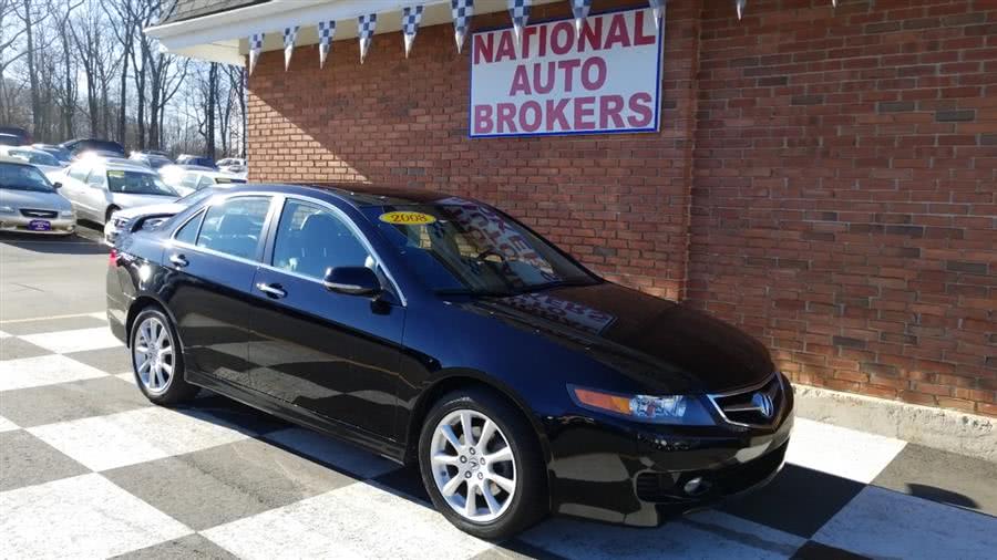 2008 Acura TSX 4dr Sdn Man Nav, available for sale in Waterbury, Connecticut | National Auto Brokers, Inc.. Waterbury, Connecticut