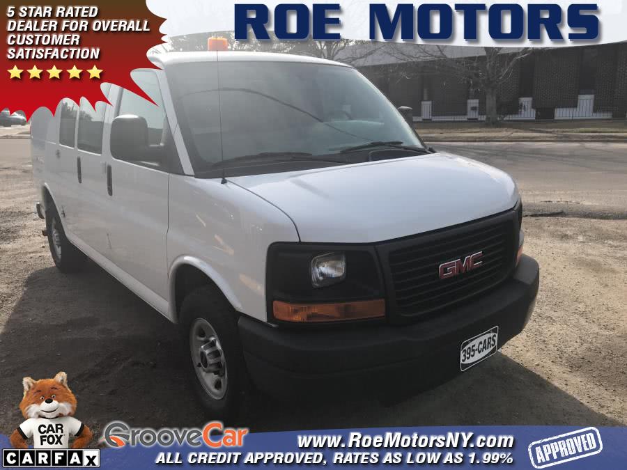 2015 GMC Savana Cargo Van RWD 3500 135", available for sale in Shirley, New York | Roe Motors Ltd. Shirley, New York