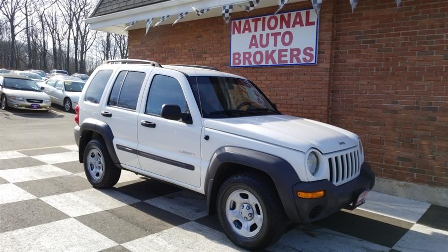 2004 Jeep Liberty 4dr Sport 4WD, available for sale in Waterbury, Connecticut | National Auto Brokers, Inc.. Waterbury, Connecticut