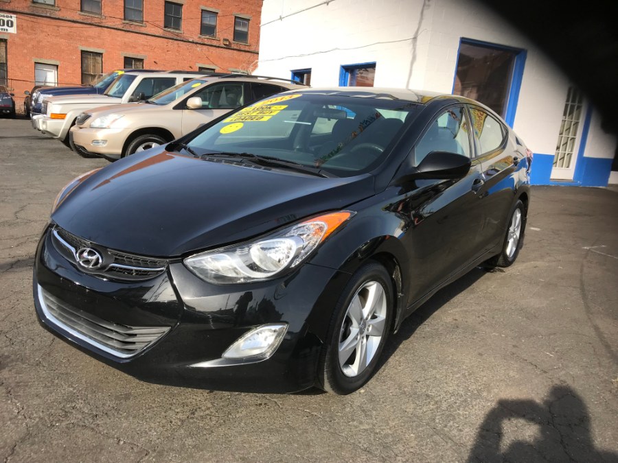 2013 Hyundai Elantra 4dr Sdn Man GLS, available for sale in Bridgeport, Connecticut | Affordable Motors Inc. Bridgeport, Connecticut