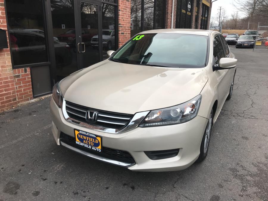 2013 Honda Accord Sdn 4dr I4 CVT LX PZEV, available for sale in Middletown, Connecticut | Newfield Auto Sales. Middletown, Connecticut