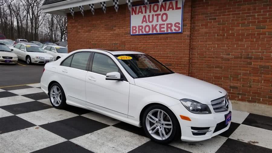 2013 Mercedes-Benz C-Class 4dr Sdn C300 Luxury 4MATIC, available for sale in Waterbury, Connecticut | National Auto Brokers, Inc.. Waterbury, Connecticut