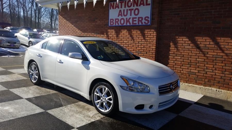 2013 Nissan Maxima 3.5 SV, available for sale in Waterbury, Connecticut | National Auto Brokers, Inc.. Waterbury, Connecticut