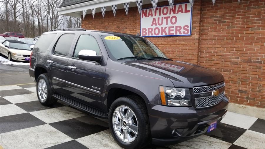 2010 Chevrolet Tahoe 4WD 4dr 1500 LTZ, available for sale in Waterbury, Connecticut | National Auto Brokers, Inc.. Waterbury, Connecticut