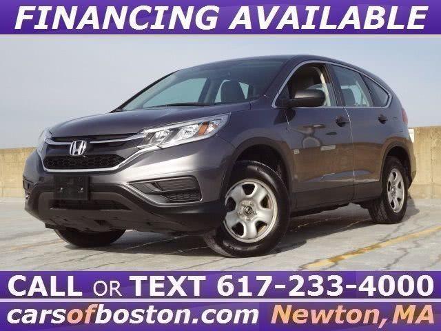 2015 Honda Cr-v LX, available for sale in Newton, Massachusetts | Motorcars of Boston. Newton, Massachusetts