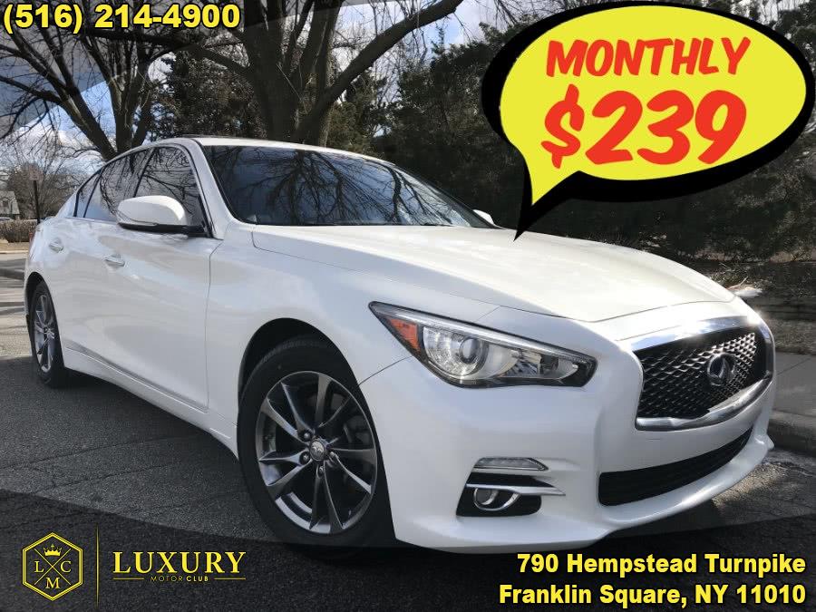 2015 Infiniti Q50 4dr Sdn AWD, available for sale in Franklin Square, New York | Luxury Motor Club. Franklin Square, New York
