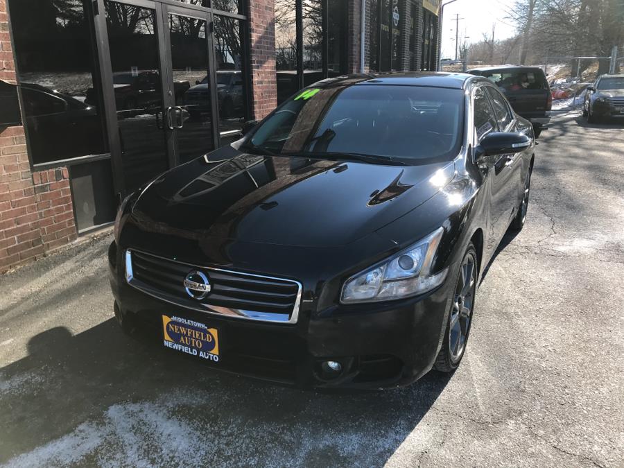 2014 Nissan Maxima 4dr Sdn 3.5 SV w/Sport Pkg, available for sale in Middletown, Connecticut | Newfield Auto Sales. Middletown, Connecticut