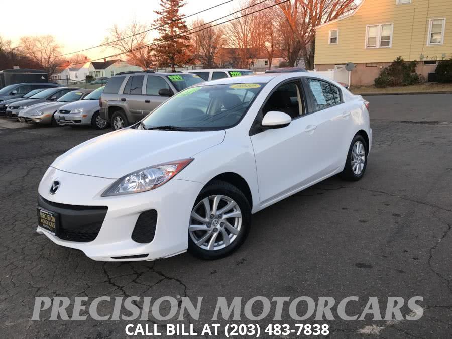 2012 Mazda Mazda3 4dr Sdn Auto i Touring *Ltd Avail*, available for sale in Branford, Connecticut | Precision Motor Cars LLC. Branford, Connecticut