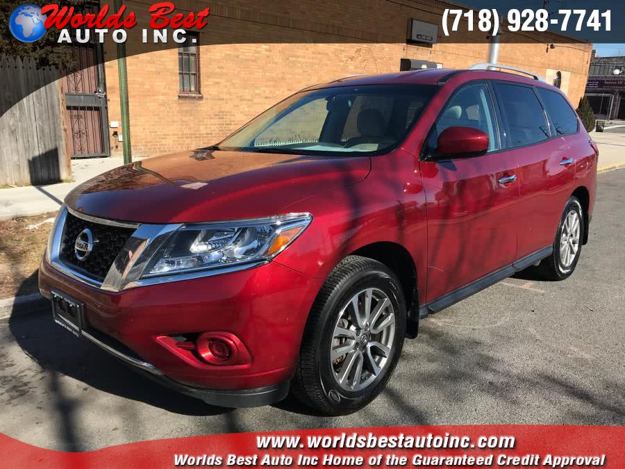 2014 Nissan Pathfinder 4WD 4dr SV, available for sale in Brooklyn, New York | Worlds Best Auto Inc. Brooklyn, New York