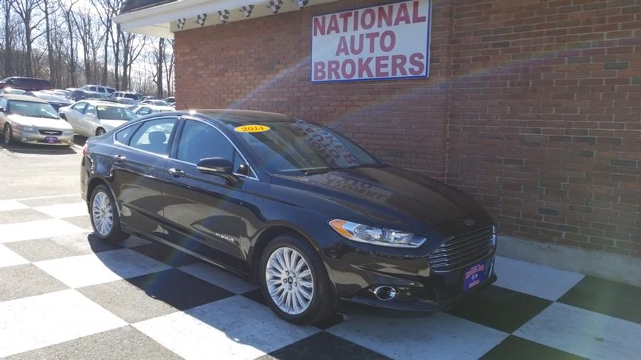 2014 Ford Fusion 4dr Sdn SE Hybrid FWD, available for sale in Waterbury, Connecticut | National Auto Brokers, Inc.. Waterbury, Connecticut