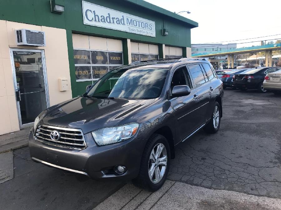2008 Toyota Highlander 4WD 4dr Sport (Natl), available for sale in West Hartford, Connecticut | Chadrad Motors llc. West Hartford, Connecticut