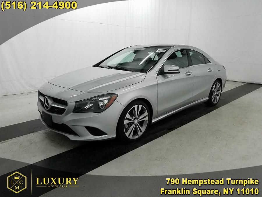 2016 Mercedes-Benz CLA-CLASS 4dr Sdn CLA 250 4MATIC, available for sale in Franklin Square, New York | Luxury Motor Club. Franklin Square, New York