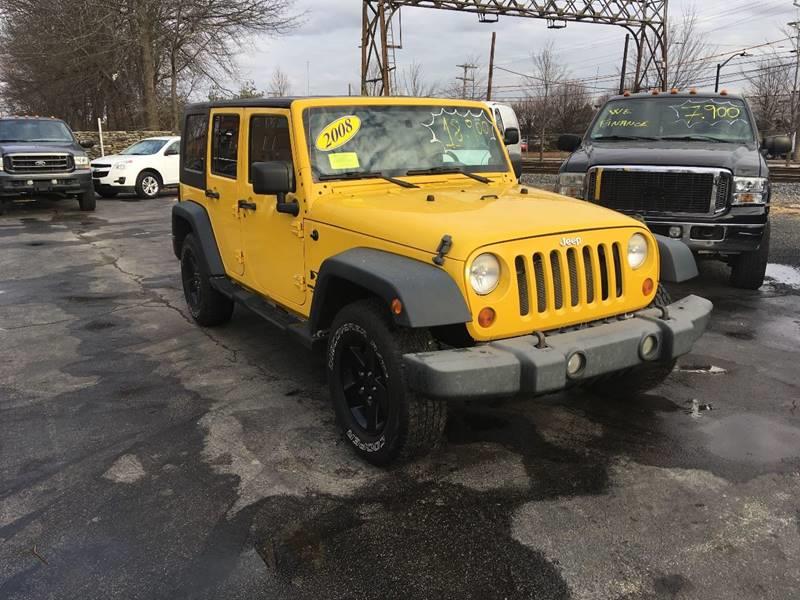 2008 Jeep Wrangler Unlimited X 4x4 4dr SUV, available for sale in Framingham, Massachusetts | Mass Auto Exchange. Framingham, Massachusetts