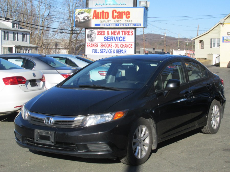 2012 Honda Civic EX 4dr Auto EX, available for sale in Vernon , Connecticut | Auto Care Motors. Vernon , Connecticut