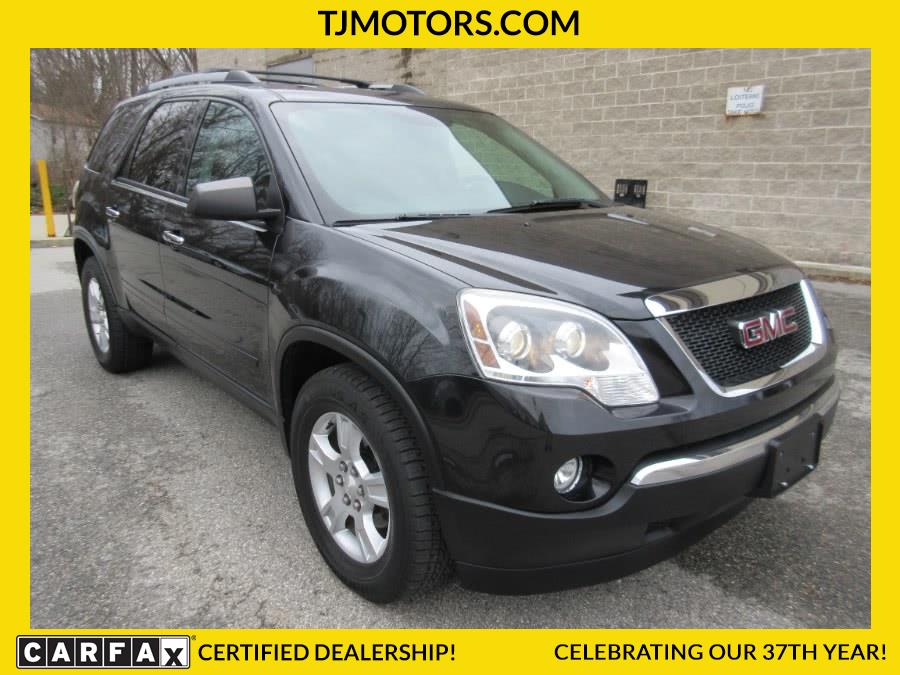 2012 GMC Acadia AWD 4dr SLE, available for sale in New London, Connecticut | TJ Motors. New London, Connecticut