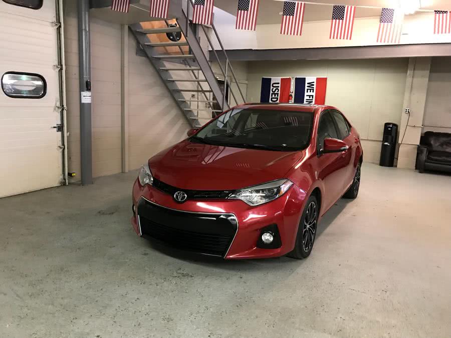 2016 Toyota Corolla 4dr Sdn CVT S Plus (Natl), available for sale in Danbury, Connecticut | Safe Used Auto Sales LLC. Danbury, Connecticut