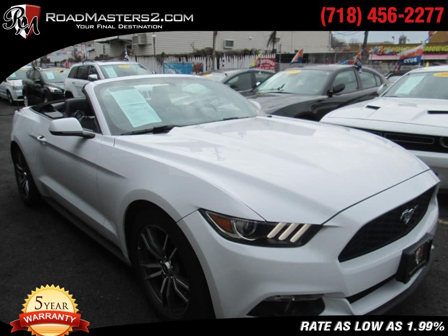 2016 Ford Mustang 2dr Conv EcoBoost Premium, available for sale in Middle Village, New York | Road Masters II INC. Middle Village, New York