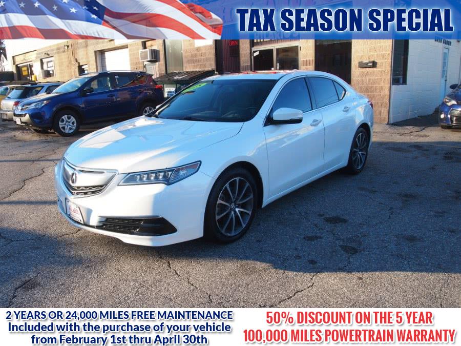2015 Acura TLX 4dr Sdn FWD V6, available for sale in Worcester, Massachusetts | Hilario's Auto Sales Inc.. Worcester, Massachusetts