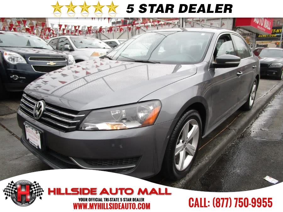 2014 Volkswagen Passat 4dr Sdn 1.8T Auto SE w/Sunroof PZEV, available for sale in Jamaica, New York | Hillside Auto Mall Inc.. Jamaica, New York
