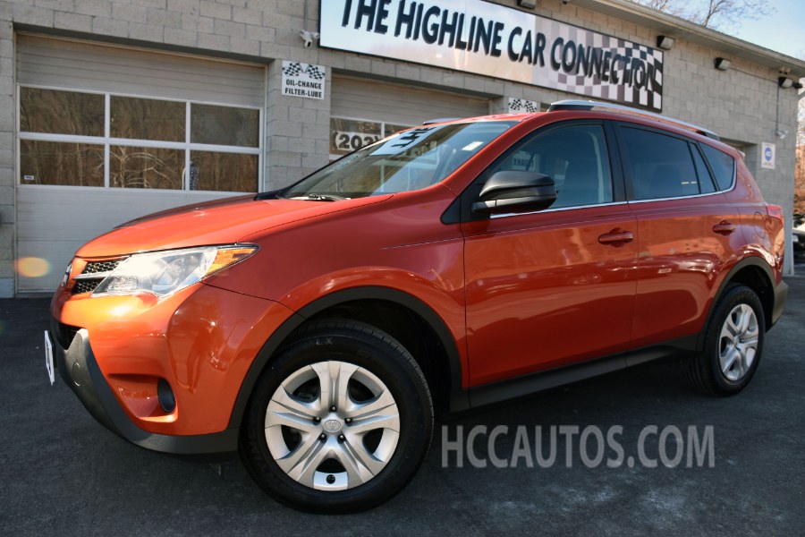 2015 Toyota RAV4 AWD  LE, available for sale in Waterbury, Connecticut | Highline Car Connection. Waterbury, Connecticut