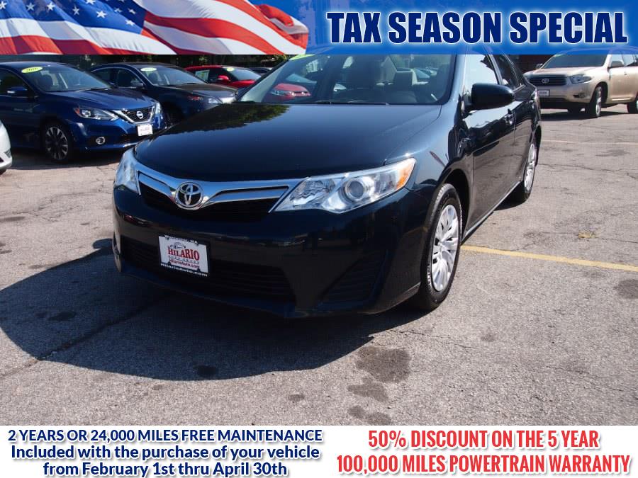 2014 Toyota Camry 4dr Sdn I4 Auto LE *Ltd Avail*, available for sale in Worcester, Massachusetts | Hilario's Auto Sales Inc.. Worcester, Massachusetts