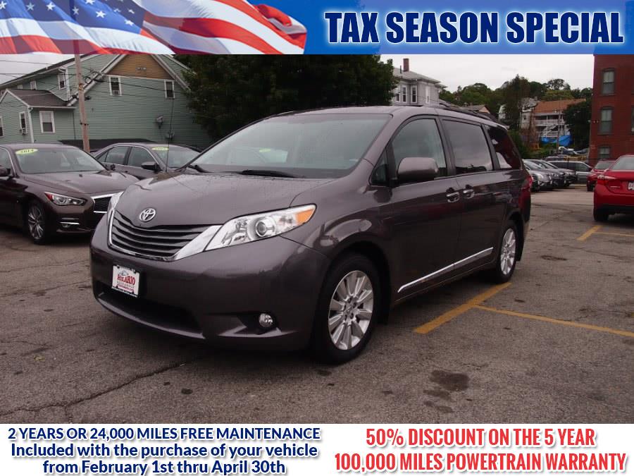 2012 Toyota Sienna 5dr 7-Pass Van V6 XLE AWD (Natl), available for sale in Worcester, Massachusetts | Hilario's Auto Sales Inc.. Worcester, Massachusetts