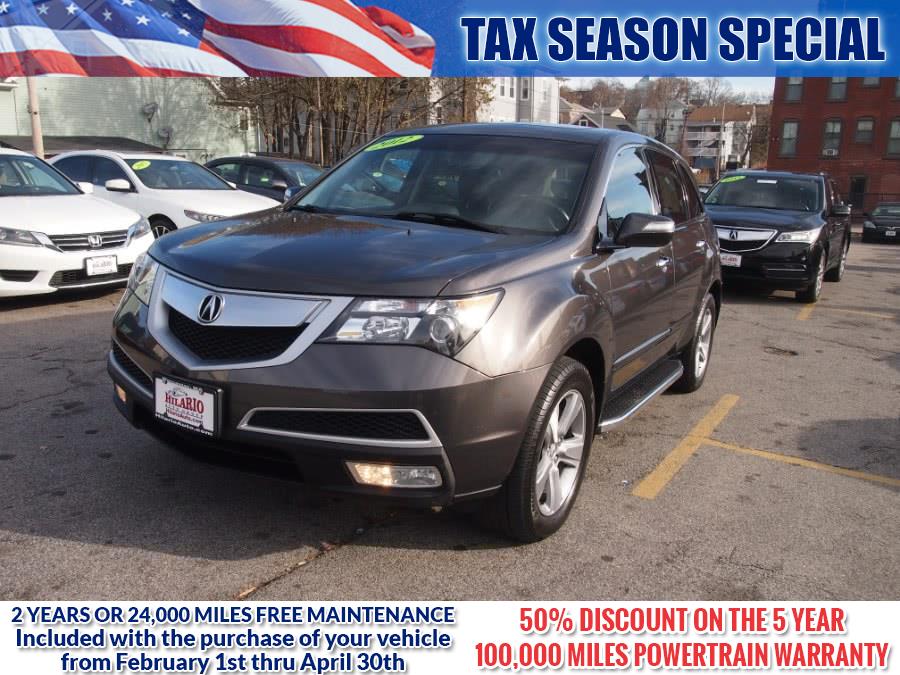 2012 Acura MDX AWD 4dr Tech Pkg/Nav, available for sale in Worcester, Massachusetts | Hilario's Auto Sales Inc.. Worcester, Massachusetts