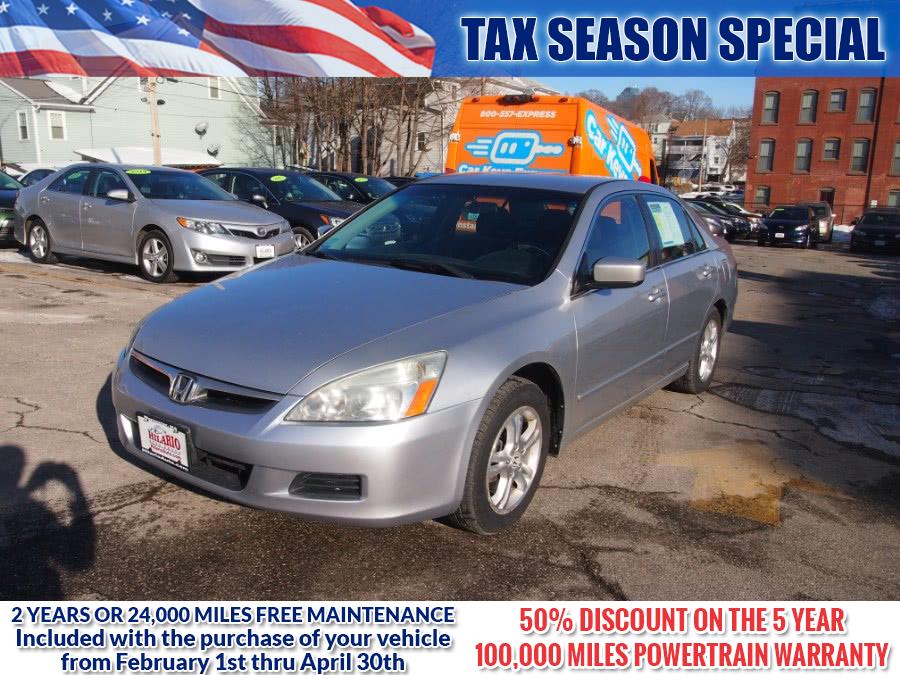 2007 Honda Accord Sdn 4dr I4 AT LX SE, available for sale in Worcester, Massachusetts | Hilario's Auto Sales Inc.. Worcester, Massachusetts