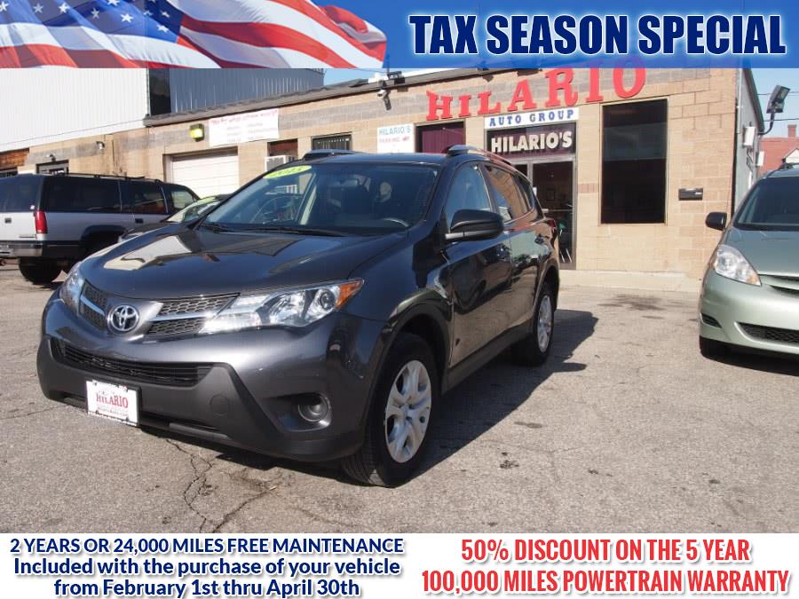 2015 Toyota RAV4 AWD 4dr LE (Natl), available for sale in Worcester, Massachusetts | Hilario's Auto Sales Inc.. Worcester, Massachusetts