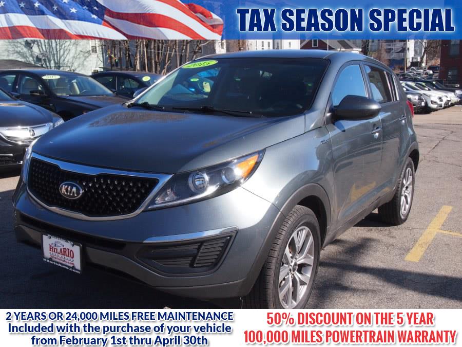 2015 Kia Sportage AWD 4dr LX, available for sale in Worcester, Massachusetts | Hilario's Auto Sales Inc.. Worcester, Massachusetts