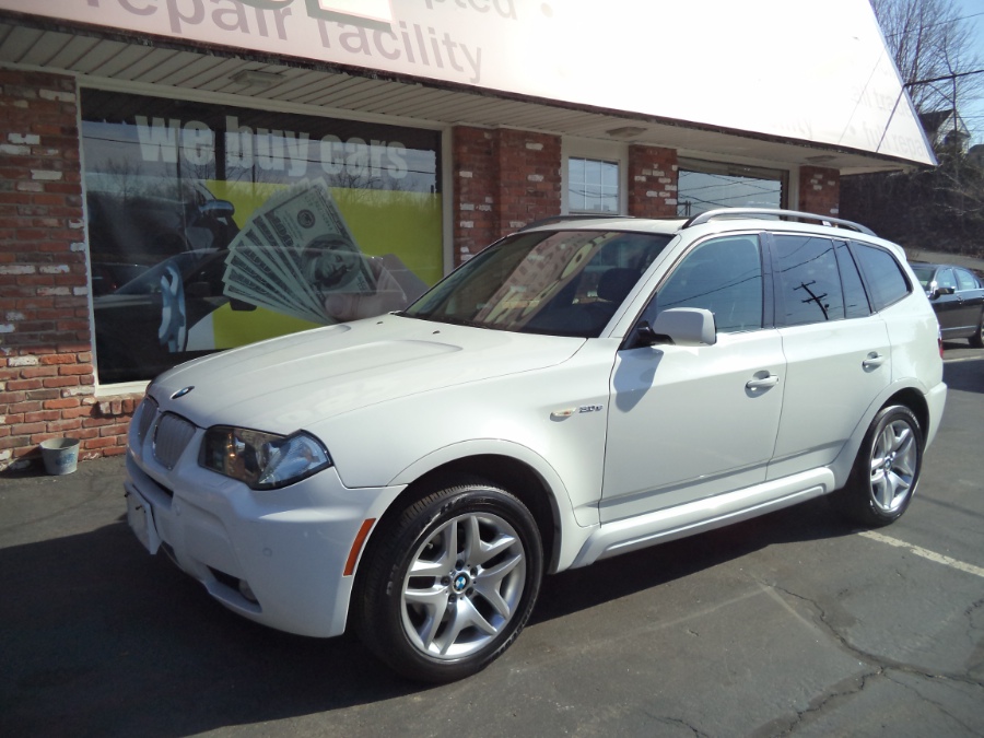 2008 BMW X3 AWD 4dr 3.0si, available for sale in Naugatuck, Connecticut | Riverside Motorcars, LLC. Naugatuck, Connecticut