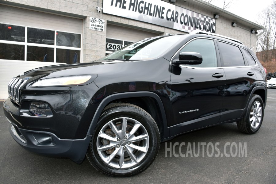 2014 Jeep Cherokee 4WD  Limited, available for sale in Waterbury, Connecticut | Highline Car Connection. Waterbury, Connecticut