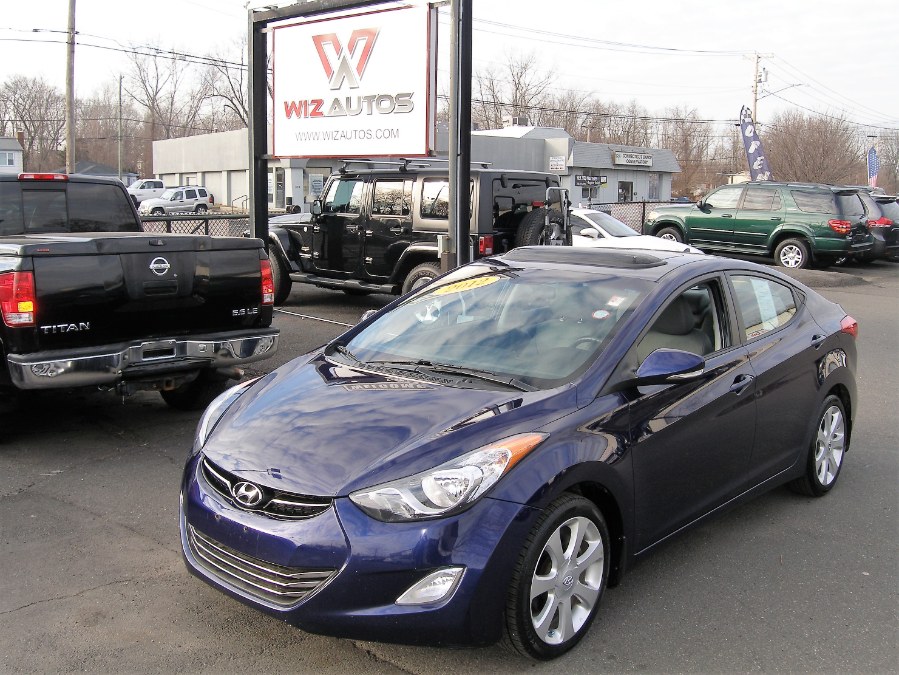 2012 Hyundai Elantra 4dr Sdn Auto Limited, available for sale in Stratford, Connecticut | Wiz Leasing Inc. Stratford, Connecticut