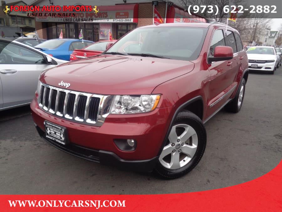2012 Jeep Grand Cherokee 4WD 4dr Laredo, available for sale in Irvington, New Jersey | Foreign Auto Imports. Irvington, New Jersey