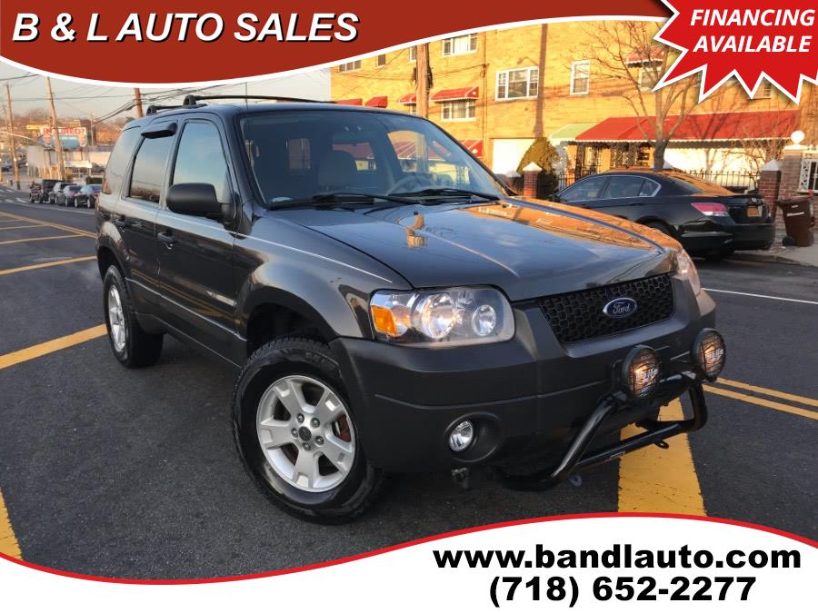 2007 Ford Escape 4WD 4dr V6 Auto XLT, available for sale in Bronx, New York | B & L Auto Sales LLC. Bronx, New York