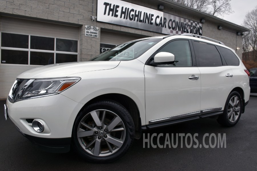 2015 Nissan Pathfinder 4WD  Platinum, available for sale in Waterbury, Connecticut | Highline Car Connection. Waterbury, Connecticut