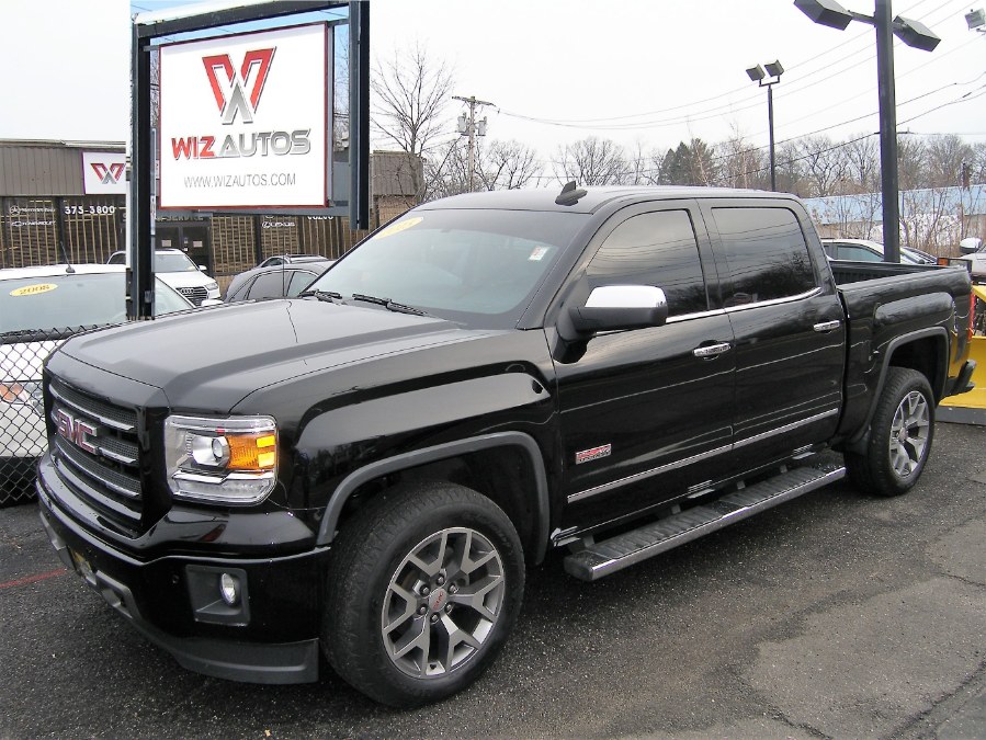 2015 GMC Sierra 1500 4WD Crew Cab 143.5" SLT, available for sale in Stratford, Connecticut | Wiz Leasing Inc. Stratford, Connecticut